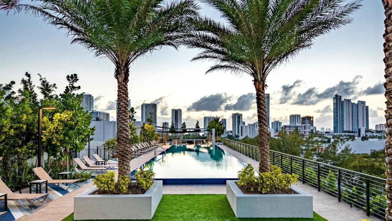 Sentral Studio Apt With Den In Wynwood Miami Luaran gambar