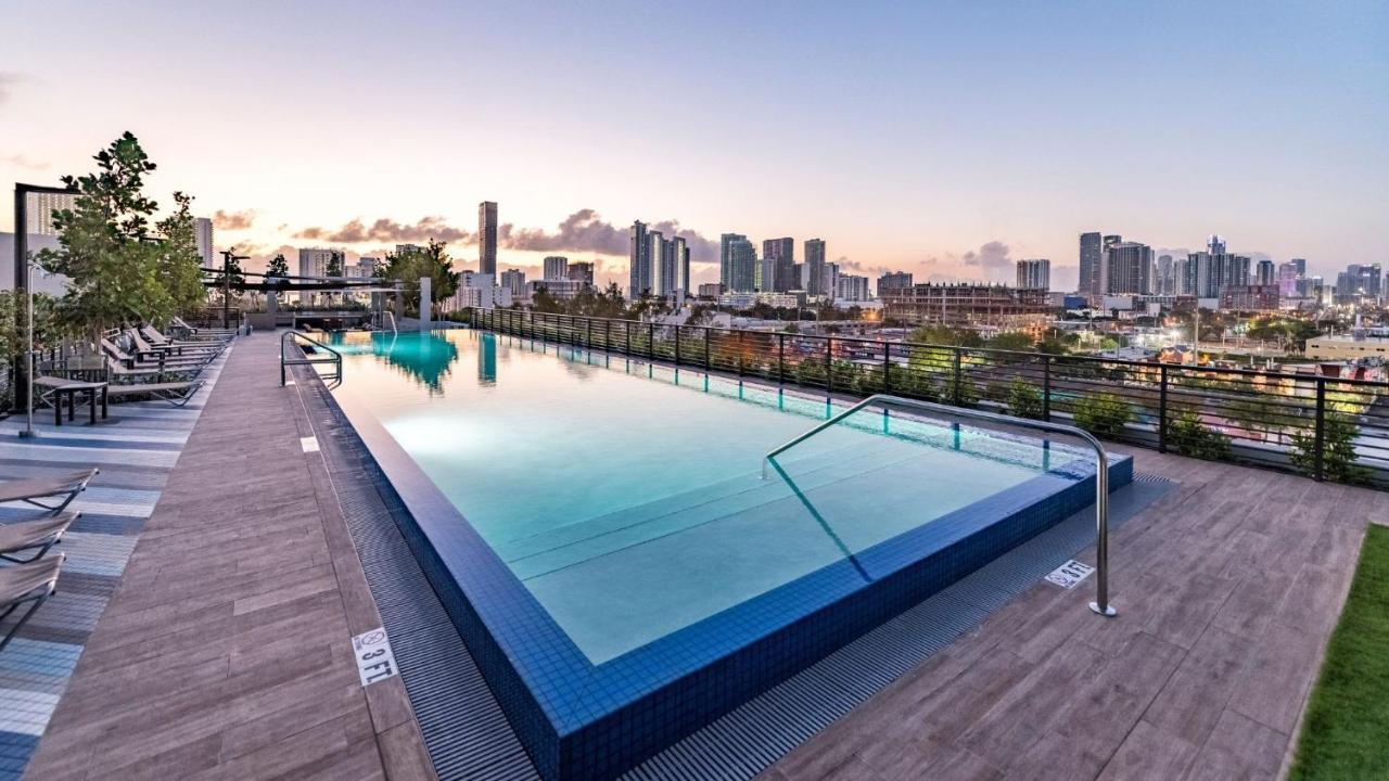 Sentral Studio Apt With Den In Wynwood Miami Luaran gambar