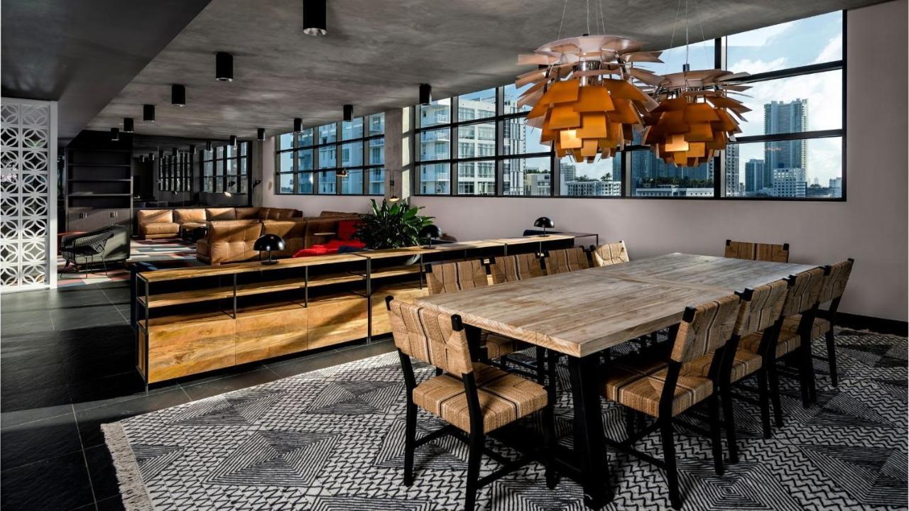 Sentral Studio Apt With Den In Wynwood Miami Luaran gambar